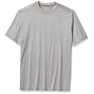 G.H. Bass & Co. Men's Big & Tall Big Short Sleeve Stretch Performance Crewneck Solid T-Shirt, for $22