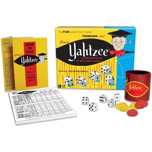 Classic Yahtzee Dice Game for $11 Classic Yahtzee Dice Game for $11