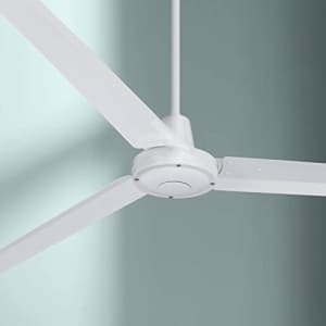 Casa Vieja 60" Turbina Modern Contemporary Industrial Indoor Indoor Outdoor Ceiling Fan with Remote Control for $200