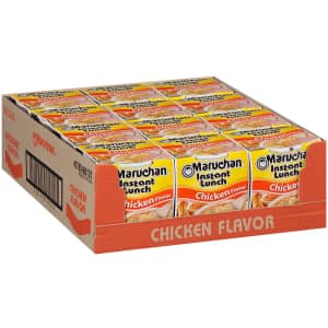 Maruchan Instant Lunch Ramen Noodle Cup 12-Pack for $4