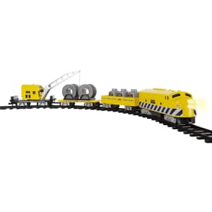 Lionel Ready to Play Construction Train Set for $38