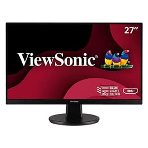 ViewSonic VA2746MH-LED 27 Inch Full HD 1080p LED Monitor with HDMI and VGA Inputs for Home and for $292
