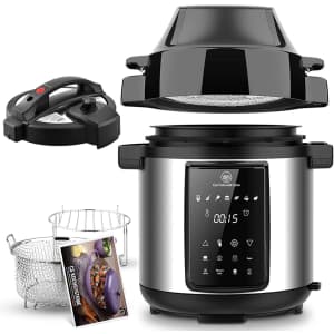 1829 Carl Schmidt Sohn 6.5-Qt Pressure Cooker and Air Fryer Combo for $94 1829 Carl Schmidt Sohn 6.5-Qt Pressure Cooker and Air Fryer Combo for $94