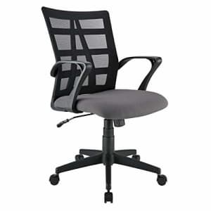 Brenton Studio Jaxby Mesh/Fabric Mid-Back Task Chair for $111 Brenton Studio Jaxby Mesh/Fabric Mid-Back Task Chair for $111