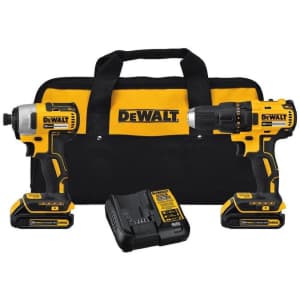 DeWalt 20V Max Compact Drill/Driver and Impact Kit for $149