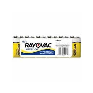 Rayovac 9V Heavy Duty batteries 6-pack for $12 Rayovac 9V Heavy Duty batteries 6-pack for $12