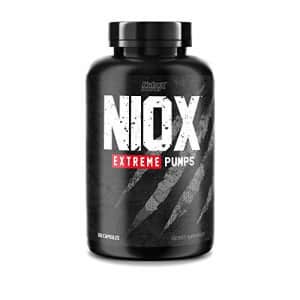Nutrex Research Niox Nitric Oxide Supplement for Extreme Muscle Pumps, Growth, Strength & Endurance for $26