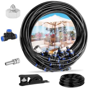 Deyard 65.6-Foot Misting Cooling System for $18 Deyard 65.6-Foot Misting Cooling System for $18
