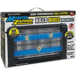 Bell & Howell Monster Zapper 2,800V UV Indoor Electric Bug Zapper for $34 Bell & Howell Monster Zapper 2,800V UV Indoor Electric Bug Zapper for $34