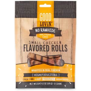 Good Lovin' No Rawhide Dog Chews 5.2-oz. Bag: Buy 1, get 50% off 2nd Good Lovin' No Rawhide Dog Chews 5.2-oz. Bag: Buy 1, get 50% off 2nd