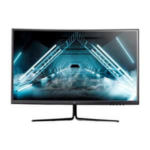 Monoprice Zero-G Curved Gaming Monitor - 27 Inch - Black, 1500R, QHD, 2560x1440p, 144Hz, 4ms GTG, for $251