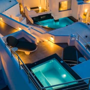 3-Night 5-Star Santorini Luxury Hot Tub Suite Stay at Travelzoo: from $779