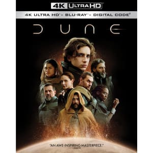 Dune 4K UHD, Blu-ray, and Digital Combo Pack: Preorders for $30