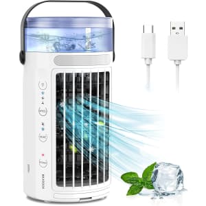 Maxrock Mini Evaporative Air Cooler for $36 Maxrock Mini Evaporative Air Cooler for $36