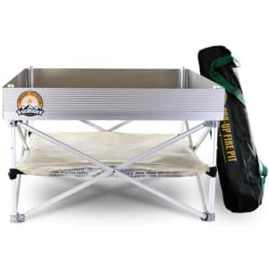 Fireside Outdoor Go Anywhere Pop-Up Fire Pit w/ Heat Shield for $119 Fireside Outdoor Go Anywhere Pop-Up Fire Pit w/ Heat Shield for $119