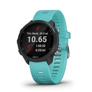 Garmin Forerunner 245 Music, GPS Running Smartwatch with Music and Advanced Dynamics, Aqua for $275 Garmin Forerunner 245 Music, GPS Running Smartwatch with Music and Advanced Dynamics, Aqua for $275
