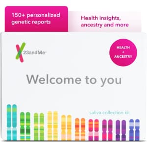 23andMe Health + Ancestry Service DNA Test Kit for $99 23andMe Health + Ancestry Service DNA Test Kit for $99