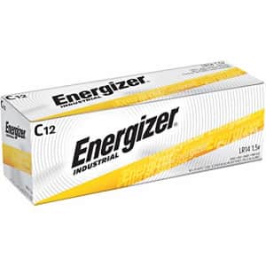 Energizer, EVEEN93CT, Industrial Alkaline C Batteries, 72 / Carton for $51