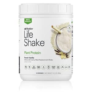 Shaklee - Life Shake Plant Protein Powder - Meal Replacement Shake - 14 Servings - French Vanilla for $42