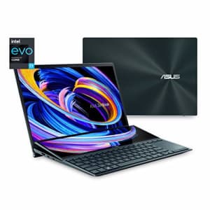 Asus ZenBook Duo Dual Screen Laptop, 14" FHD Touch Display, ScreenPad Plus, Intel Core i7-1165G7 for $1,240 Asus ZenBook Duo Dual Screen Laptop, 14" FHD Touch Display, ScreenPad Plus, Intel Core i7-1165G7 for $1,240
