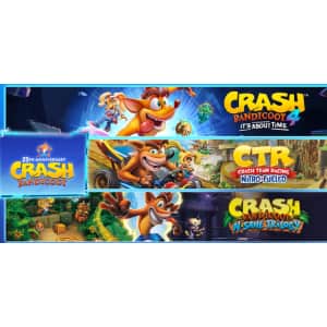 Crash Bandicoot Crashiversary Bundle for Switch for $60 Crash Bandicoot Crashiversary Bundle for Switch for $60