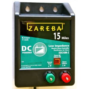 Zareba 15-Mile Battery-Operated Electric Fence Charger for $90