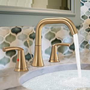 WaterSong 3-Hole Bathroom Faucet for $45 WaterSong 3-Hole Bathroom Faucet for $45