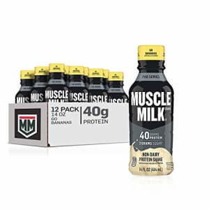 Muscle Milk Pro Series Protein Shake, Go Bananas, 32g Protein, 14 Fl Oz, 12 Pack for $52 Muscle Milk Pro Series Protein Shake, Go Bananas, 32g Protein, 14 Fl Oz, 12 Pack for $52