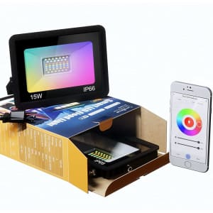 Omibrite RGB LED Flood Light for $27 Omibrite RGB LED Flood Light for $27