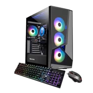 iBUYPOWER Pro Gaming PC Computer Desktop - SlateMR 247i (Intel Core i5-11400F 2.6GHz, Nvidia for $1,000