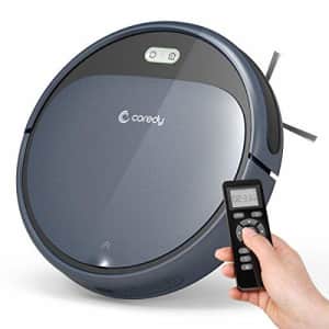 Coredy Robot Vacuum Cleaner, 1400Pa Super-Strong Suction, Ultra Slim, Automatic Self-Charging for $56 Coredy Robot Vacuum Cleaner, 1400Pa Super-Strong Suction, Ultra Slim, Automatic Self-Charging for $56