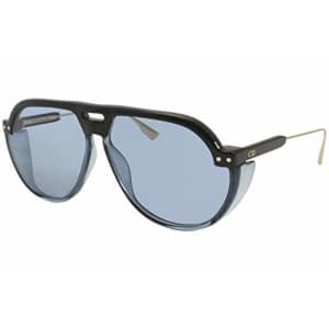 Christian Dior Dior DIORCLUB3 BLACK BLUE/BLUE 61/12/145 unisex Sunglasses for $133