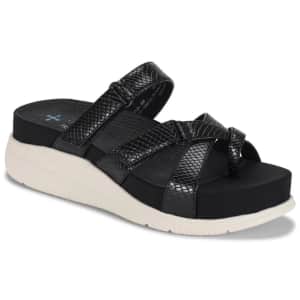 Baretraps Women's Selby Wedge Sandal Slides for $15 Baretraps Women's Selby Wedge Sandal Slides for $15
