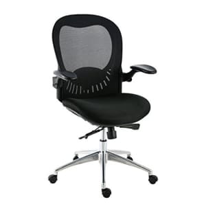 EdgeMod Xavier Mesh Ergonomic Office Chair in Black for $97