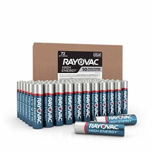 Rayovac AAA Batteries, Alkaline Triple A Batteries (72 Battery Count) for $54
