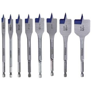 Irwin Speedbor 8-Piece Carbon Steel Spade Bit Set for $15 for members Irwin Speedbor 8-Piece Carbon Steel Spade Bit Set for $15 for members