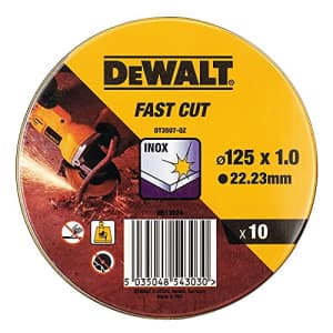 DeWALT DT3507-QZ Cutting Disc Stainless Steel Flat 125 mm x 1.0 mm for $24