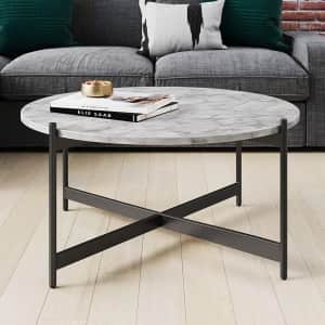 Nathan James Piper Faux Marble Coffee Table for $122