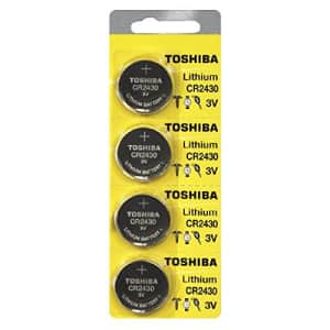 Toshiba CR2430 3 Volt Lithium Coin Battery (40 Batteries) for $30