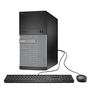 Dell Optiplex 390 Tower Business High Performance Desktop Computer PC Wi-Fi (Intel Quad-Core for $130
