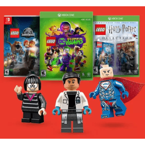 LEGO Video Games at GameStop: for $20 or less + free LEGO Minifigure LEGO Video Games at GameStop: for $20 or less + free LEGO Minifigure