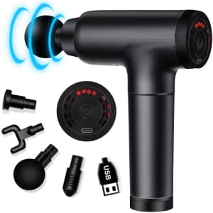 Sllye Deep Tissue Percussion Massage Gun for $22 Sllye Deep Tissue Percussion Massage Gun for $22
