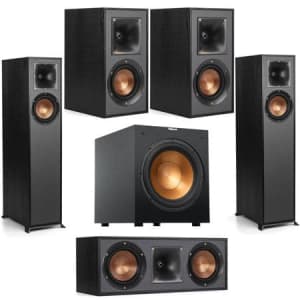 Klipsch Reference R-610F 5.1 Home Theater Pack for $599