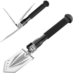 Qewa Military Portable Folding Shovel for $9 Qewa Military Portable Folding Shovel for $9
