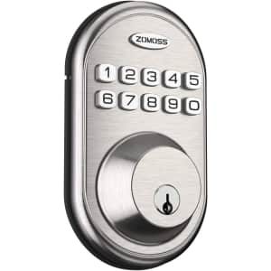 Zomoss Keyless Entry Door Lock for $34