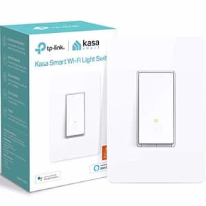 Kasa Smart Light Switch HS200, Single Pole, Needs Neutral Wire, 2.4GHz Wi-Fi Light Switch Works for $20 Kasa Smart Light Switch HS200, Single Pole, Needs Neutral Wire, 2.4GHz Wi-Fi Light Switch Works for $20