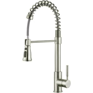 Soka Pull Down Kitchen Faucet with Sprayer for $71