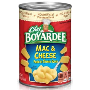 Chef Boyardee Mac & Cheese 15-oz. Can for $1