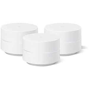 Google Wifi AC1200 Dual-Band Mesh Wi-Fi Router 3-Pack (2020) for $183