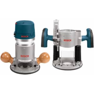 Bosch 12A Plunge and Fixed-Base Router Kit for $159 Bosch 12A Plunge and Fixed-Base Router Kit for $159
